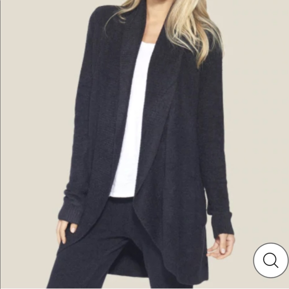 Barefoot Dreams The Cozy Chic Lite Circle Cardigan size M - Picture 2 of 9